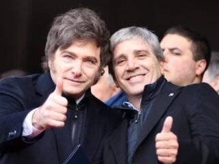 Javier Milei respaldó a Luis Caputo y opinó sobre los premios Nobel de Economía