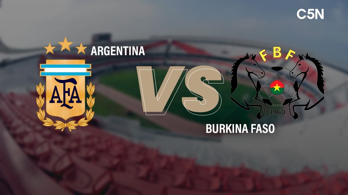 Previo a la despedida de Messi, Argentina le gana 2-0 a Burkina Faso en el Monumental