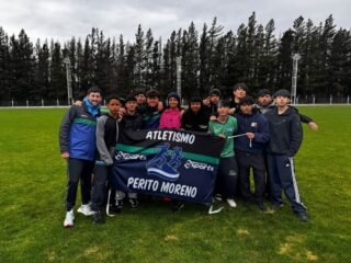 Atletismo: el trabajo de Perito Moreno que llevó a cinco jóvenes rumbo a Mar del Plata