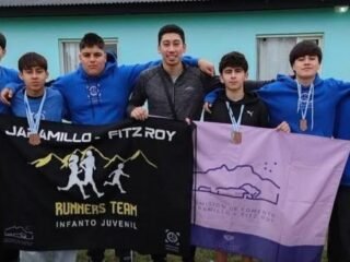 Desde Jaramillo y Fitz Roy, seis jóvenes atletas hicieron de Los Antiguos una experiencia para recordar