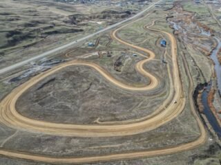 Vialidad Provincial inició trabajos en el Autódromo Mario “Tarta” Giacobbo