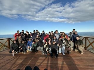 Estudiantes del Domingo Savio vivieron una jornada educativa en Cabo Vírgenes