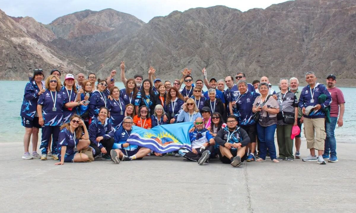 Santa Cruz cerró su participación en los Juegos Evita Adultos Mayores con recuerdos, experiencias y nuevas amistades