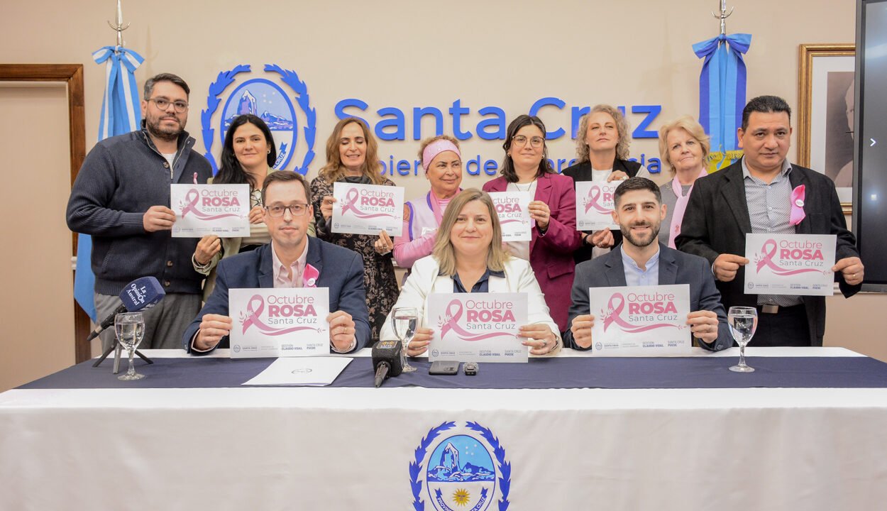 Santa Cruz lanzó Octubre Rosa: “La detección temprana hace la diferencia”