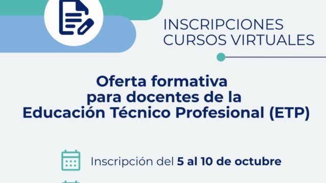 Educación convoca a inscribirse en la oferta formativa virtual del CeNET
