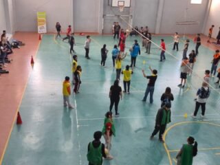 Encuentro de Juegos Escolares en Newcom en Río Gallegos
