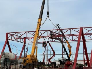 Anabalón destacó los avances de las obras provinciales en Pico Truncado: “Mejoran la calidad de vida de los vecinos”
