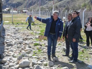 La planta cloacal de El Chaltén supera el 40% de avance y se prevé su funcionamiento entre diciembre y enero