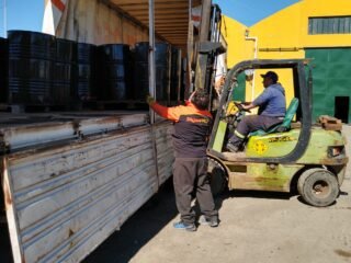 Vialidad Provincial recibió emulsión asfáltica para el mantenimiento de rutas