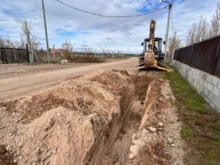 Distrigas: continúan los trabajos para ampliar la red de gas en Pico Truncado