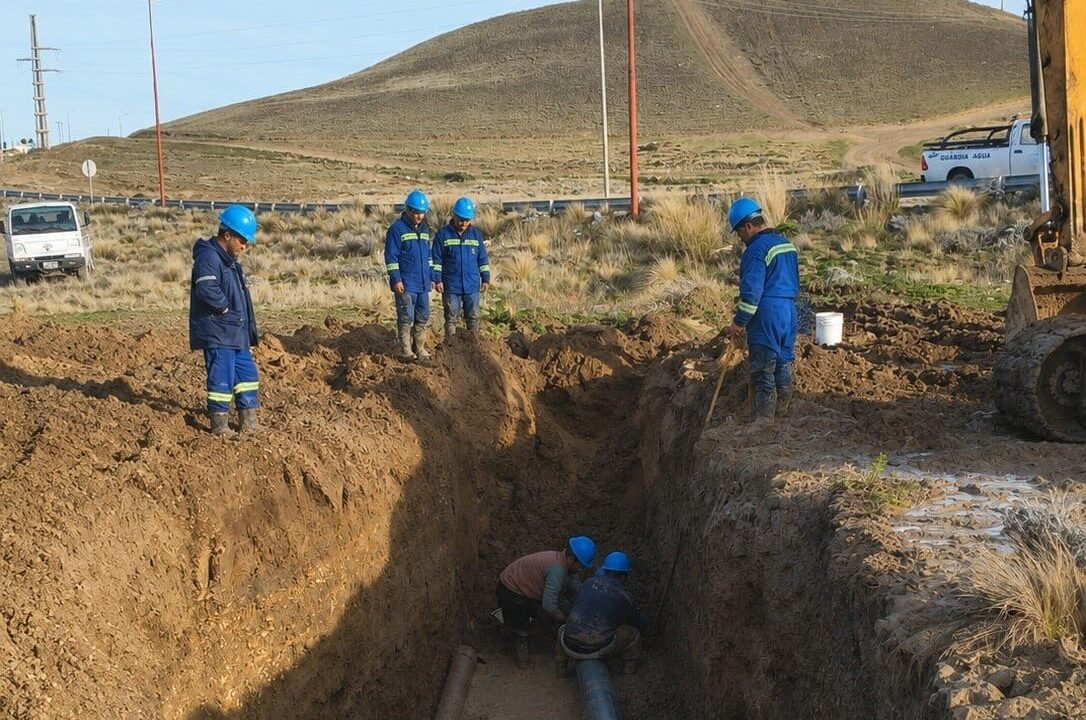 Finalizaron los trabajos de reparación en el acueducto y comienza la presurización de la red