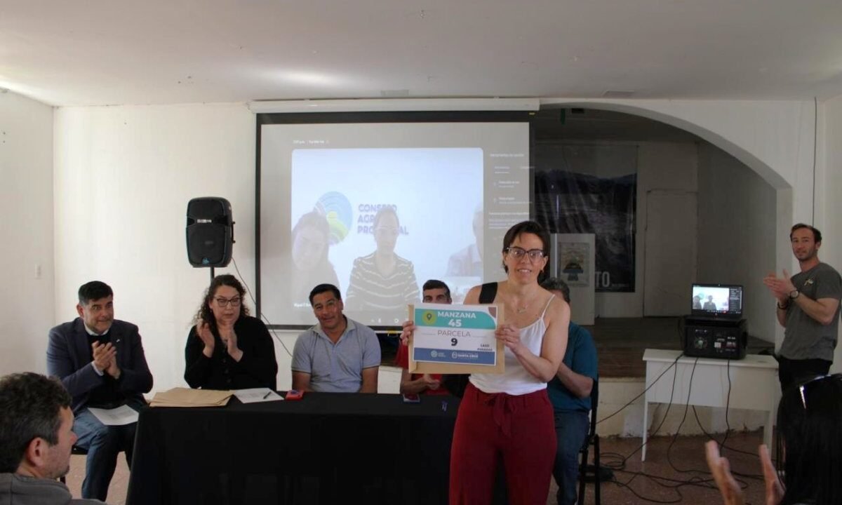 Realizaron el sorteo de terreno en Lago Posadas