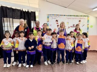 El Jardín de Infantes N° 42 presentó en la muestra anual lo trabajado durante el año