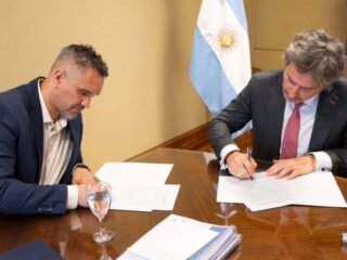 Georgion recibió los manuales del Sistema de Registro de Supervisores de Régimen Penal Juvenil por parte de Nación