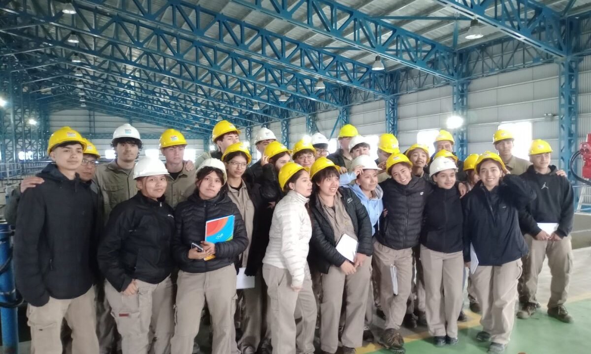 Estudiantes técnicos visitaron la planta potabilizadora de Servicios Públicos