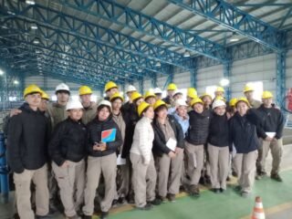 Estudiantes técnicos visitaron la planta potabilizadora de Servicios Públicos