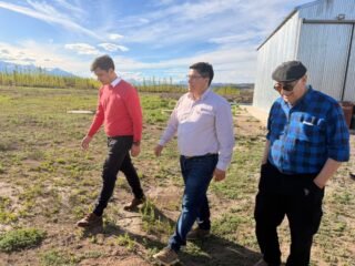 Vidal resaltó que la producción y la infraestructura son ejes fundamentales para el crecimiento de Lago Posadas