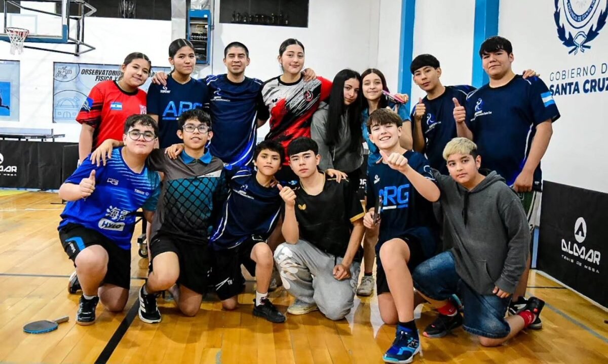 Tenis de Mesa: cuatro jóvenes santacruceños rumbo a los juegos de la Araucanía