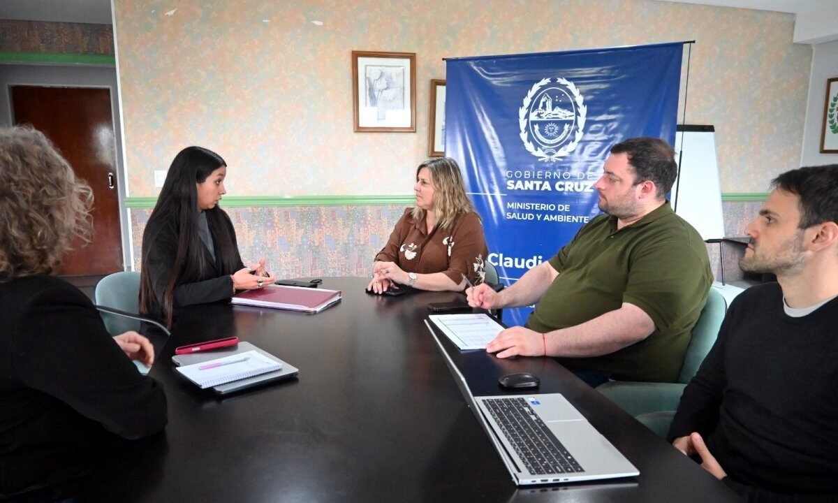 Salud concretó una agenda de trabajo en el Hospital Distrital de Las Heras