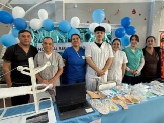 El Hospital Regional Río Gallegos muestra la diversidad de la enfermería en la Expo Carreras 2026