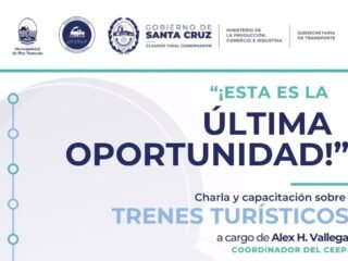 Recuperar el tren: Pico Truncado recibe la primera jornada sobre turismo ferroviario