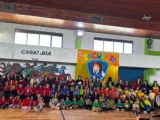 Los Jardines de Infantes de Las Heras vivieron una jornada recreativa y deportiva