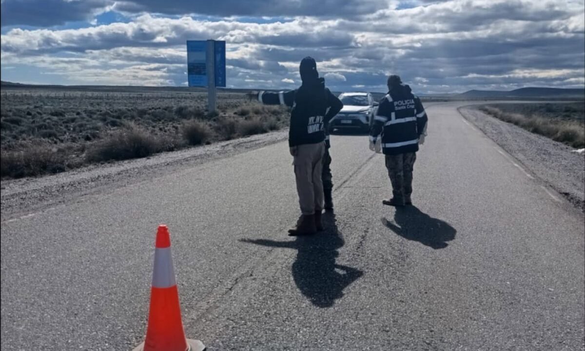 La Policía de Santa Cruz controló rutas y zonas rurales del norte provincial