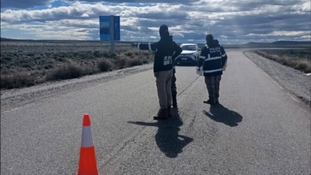 La Policía de Santa Cruz controló rutas y zonas rurales del norte provincial