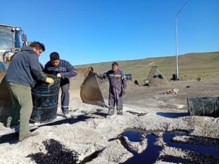 Vialidad implementa la nueva mezcla asfáltica en frío en sus distritos viales