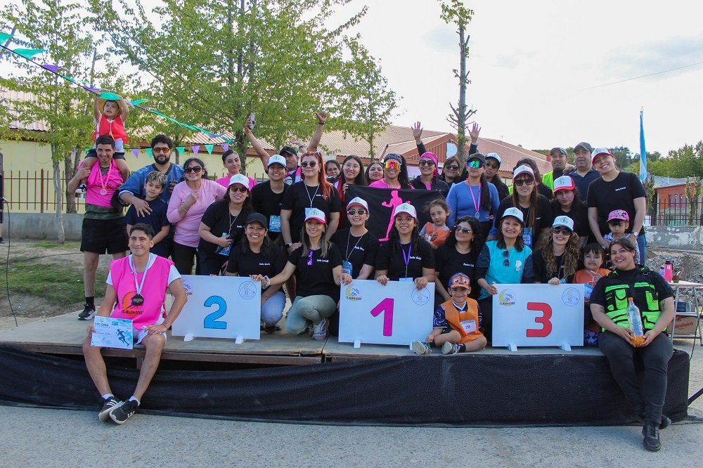 Se realizó la tercera edición de la maratón El Aluén Corre en 28 de Noviembre