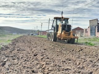 Vialidad Provincial concretó trabajos en Gobernador Gregores, Perito Moreno y Tres Lagos