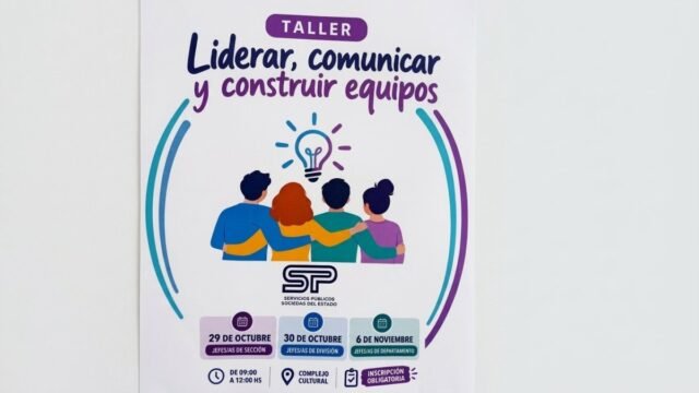 Fortalecen los equipos de trabajo con capacitaciones sobre liderazgo y comunicación efectiva