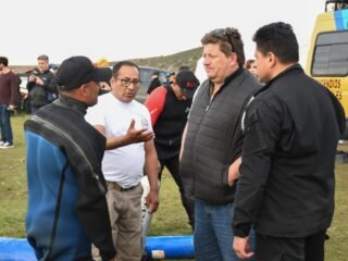Por gestión del gobernador se incorpora un helicóptero al operativo de búsqueda de dos jóvenes