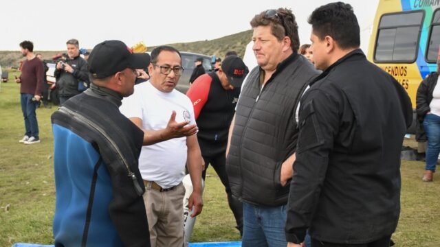 Por gestión del gobernador se incorpora un helicóptero al operativo de búsqueda de dos jóvenes