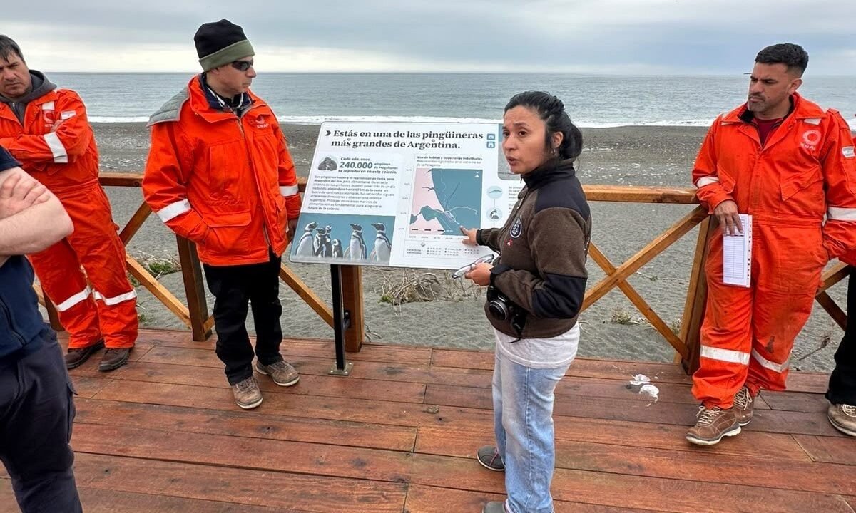 Fortalecen el cuidado de Cabo Vírgenes con una capacitación ambiental