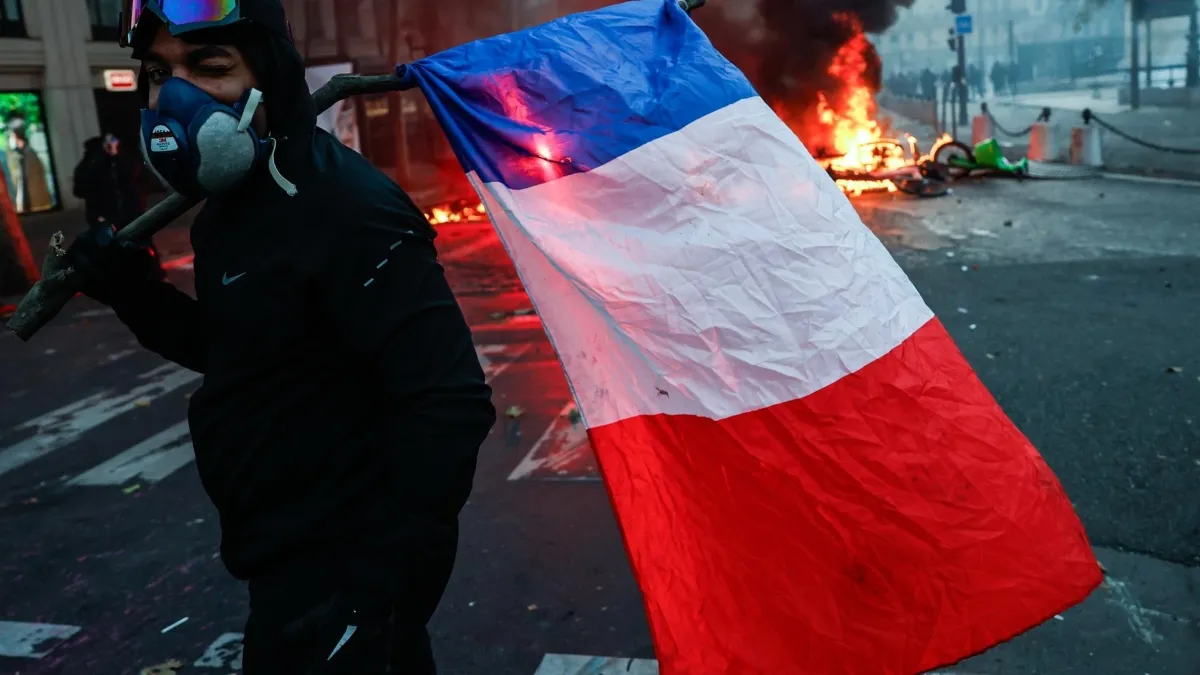 Francia: el gobierno reporta 1.314 detenidos y 53 policías heridos en las protestas del sábado
