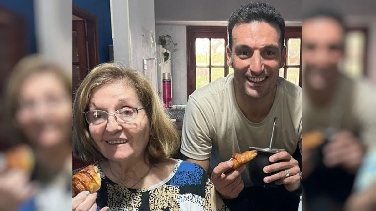 Murió la mamá de Lionel Scaloni: tenía 74 años